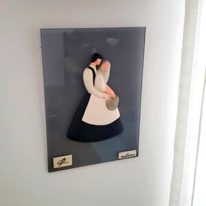 😸Mallorca Spain 3D glass wall art